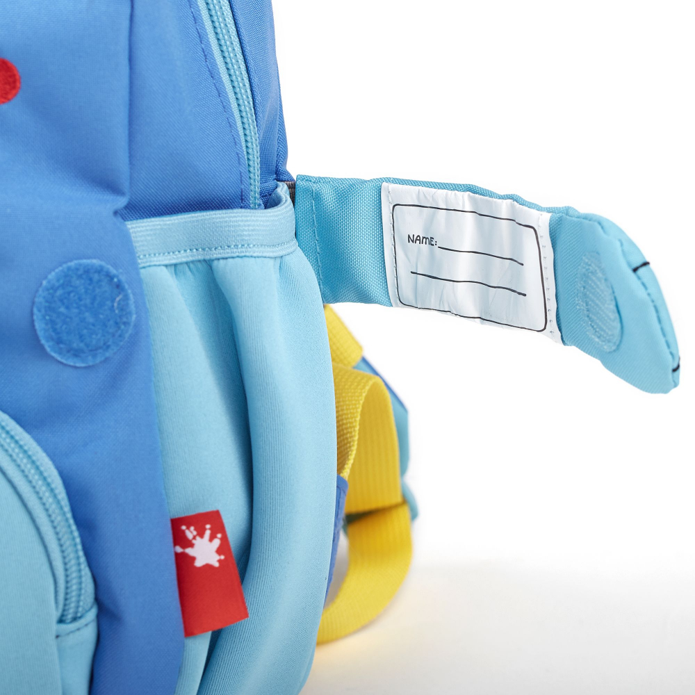 SigiKid Kinder-Pfötchen-Rucksack mit Namen bestickt